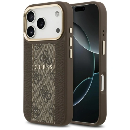 GUESS ETUI 4G STRIPE MAGSAFE DO IPHONE 17 PRO WYSOKA