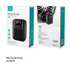 USAMS Mini pompka US-ZB215 Air Car Pump5000mAh CQBZB21501