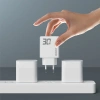 DUDAO ŁADOWARKA GAN A30EUL 30W DO TELEFONÓW IPHONE Z KABLEM USB-C