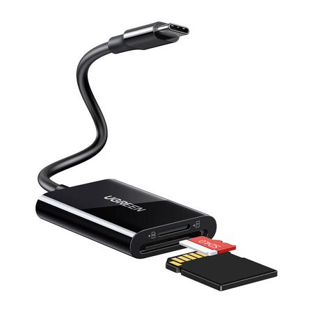 UGREEN CZYTNIK KART USB-C 2W1 DO TELEFONÓW I LAPTOPÓW Z PRĘDKOŚCIĄ 5 GBPS