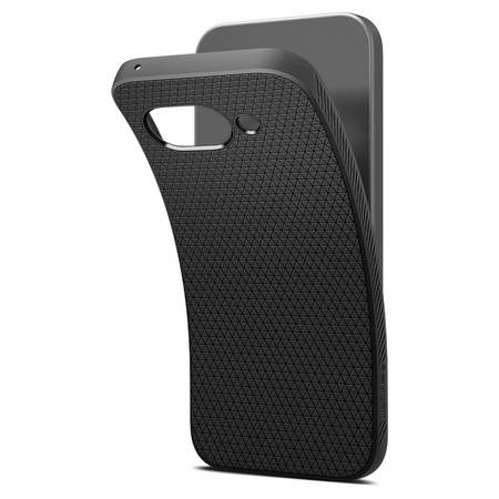 SPIGEN ETUI LIQUID AIR DO GOOGLE PIXEL 9A MATTE BLACK ELASTYCZNY