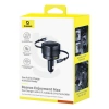 BASEUS ŁADOWARKA SAMOCHODOWA 90W 2X USB-C DO TELEFONÓW Z KABLEM USB-C