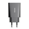 BASEUS ŁADOWARKA SIECIOWA USB-C DO IPHONE IPAD PD 20W 3A SZYBKIE ŁADOWANIE