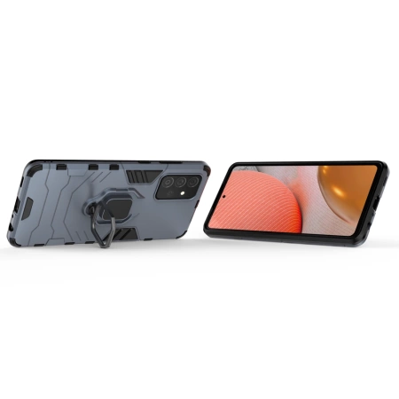 HURTEL ETUI RING ARMOR POKROWIEC HYBRYDOWY DO SAMSUNG GALAXY A72 4G OCHRONA