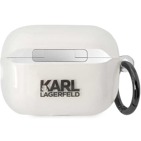Etui Karl Lagerfeld KLAP2HNCHTCT na AirPods Pro 2 cover - przezroczyste Ikonik Choupette