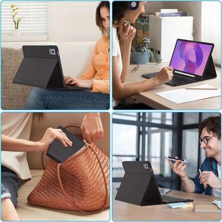 TECH-PROTECT SC PEN + KEYBOARD LENOVO IDEA TAB PLUS 12.1 TB-361 BLACK
