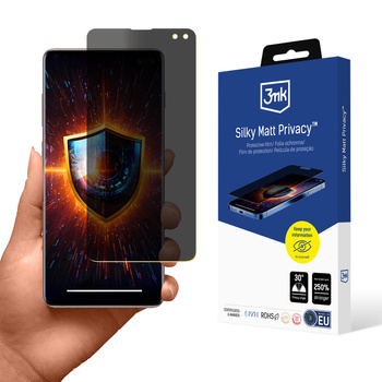 3MK FOLIA OCHRONNA DO SAMSUNG GALAXY S10+ SILKY MATT PRIVACY OCHRONA