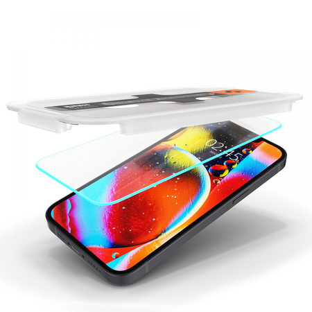 SPIGEN SZKŁO HARTOWANE GLAS.TR EZ FIT DO IPHONE 13 MINI 2 SZTUKI W ZESTAWIE