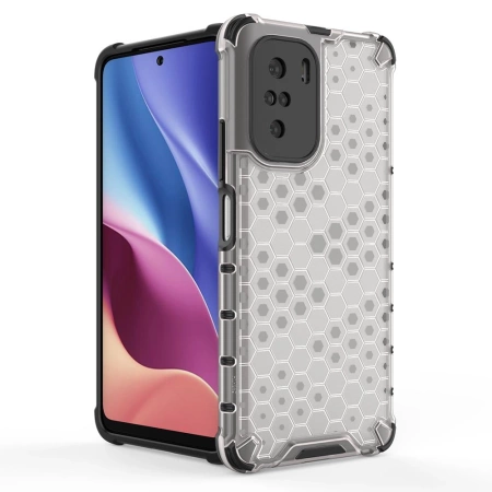 HONEYCOMB POKROWIEC PANCERNY Z ŻELOWĄ RAMKĄ DO XIAOMI REDMI K40 PRO K40 F3