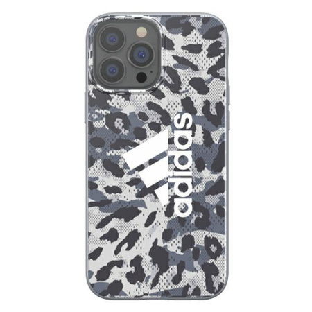 Etui Adidas OR Snap Case Leopard na iPhone 13 Pro Max - szare 47262