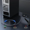 Kabel Wozinsky WPS-16AYL1S DisplayPort 2.1 Certyfikowany VESA 80 Gb/s 16K@60Hz 8K@120Hz 4K@240Hz HDR HDCP DSC 1m - czarny