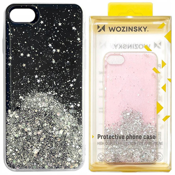 WOZINSKY POKROWIEC Z BROKATEM DO SAMSUNG GALAXY S21+ 5G Z BROKATOWĄ POWŁOKĄ