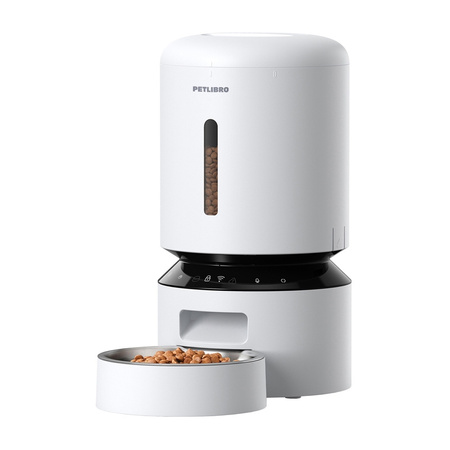 Dozownik karmy Petlibro Granary WiFi, 5L (biały)