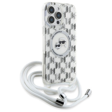 KARL LAGERFELD CASE DO IPHONE 16 PRO MAX 6.9 DO MAGSAFE CROSSBODY MONOGRAM