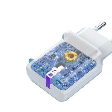 DUDAO ŁADOWARKA SIECIOWA A20EU USB-A 18W DO MAGSAFE IPHONE SZYBKA ŁADOWARKA
