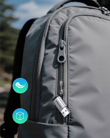 INNOSTYLE ADAPTER PRZEJŚCIÓWKA USB-A 3.0 DO USB-C NA USB TYP C 3A 5GBPS OTG