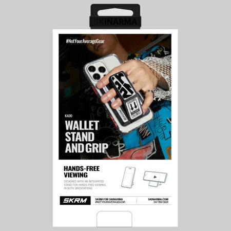 SKINARMA PORTFEL SKÓRZANY DO IPHONE 12 13 14 15 Z MAGNETYCZNYM ZAMKNIĘCIEM