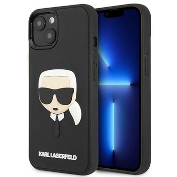 Karl Lagerfeld KLHCP14MKH3DBK iPhone 14 Plus 6,7" czarny/black hardcase 3D Rubber Karl`s Head