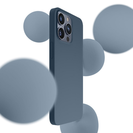 Apple iPhone 15 Pro - 3mk Hardy Silicone MagCase Royal Blue