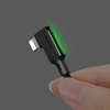MCDODO KABEL KĄTOWY 90° USB LIGHTNING DWUSTRONNY DO IPHONE 12 13 14 LED 2M