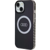 Etui Audi IML Big Logo MagSafe na iPhone 15 / 14 / 13 - czarne