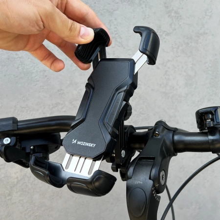 WOZINSKY UCHWYT TELEFONU DO ROWERU MOTOCYKLA HULAJNOGI NA KIEROWNICĘ WBHBK6