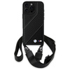 BMW BMHCP16X23PSCCK iPhone 16 Pro Max    6.9 czarny/black hardcase M Edition Carbon Stripe & Strap