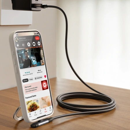 JOYROOM KABEL LIGHTNING 90° 1,2M DO APPLE IPHONE 7 8 X 3A SZYBKIE