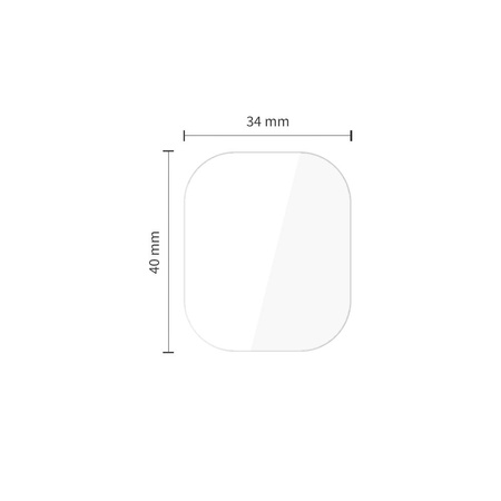 FOLIA HYDROŻELOWA TECH-PROTECT SUPREME SET+ 2-PACK APPLE WATCH 4 / 5 / 6 / SE 1 / 2 / 3 (44 MM) CLEAR