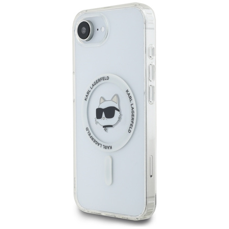 KARL LAGERFELD ETUI IML METAL CHOUPETTE HEAD DO MAGSAFE DO IPHONE 16E