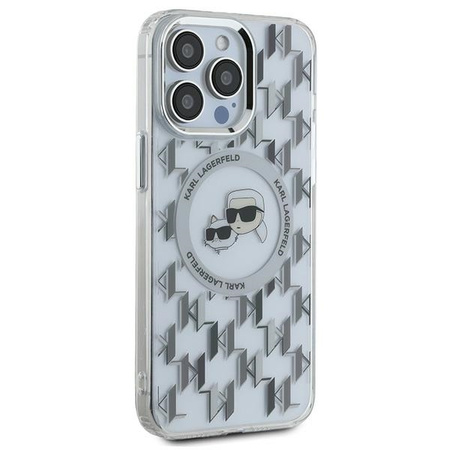 KARL LAGERFELD ETUI CASE POKROWIEC HARDCASE DO IPHONE 15 PRO DO MAGSAFE
