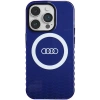 Etui Audi IML Big Logo MagSafe na iPhone 14 Pro - niebieskie