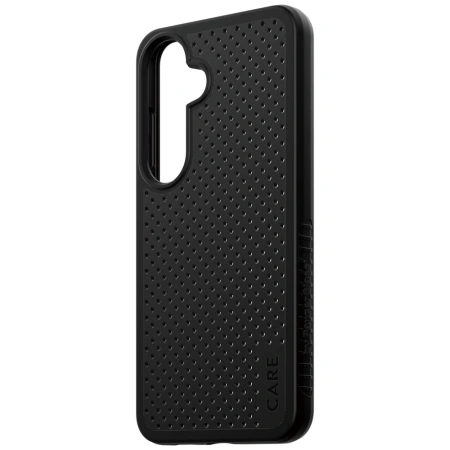 Etui CARE by PanzerGlass Feature Heat Beat do Samsung Galaxy S25 - czarny