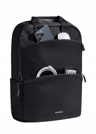 INNOSTYLE PLECAK NA LAPTOPA 15,6 DO SAMOLOTU WODOODPORNY COLORLITE 14L CZARNY