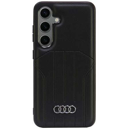 AUDI SYNTHETIC LEATHER CASE DO SAMSUNG S24 S921 DO MAGSAFE HARDCASE
