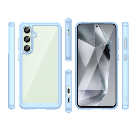 HURTEL ETUI SILIKONOWE OUTER SPACE CASE Z ŻELOWĄ RAMKĄ DO SAMSUNG GALAXY