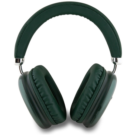 Słuchawki nauszne Guess Bluetooth 5.3 4G Triangle Logo khaki