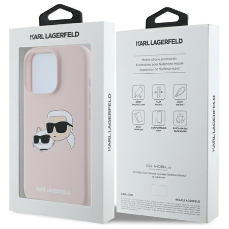 KARL LAGERFELD KLHMP16XSKCHPPLP CASE DO MAGSAFE DO IPHONE 16 PRO MAX 6.9