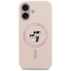 KARL LAGERFELD ETUI SILICONE KARL&CHOUPETTE RING MAGSAFE DO IPHONE 17