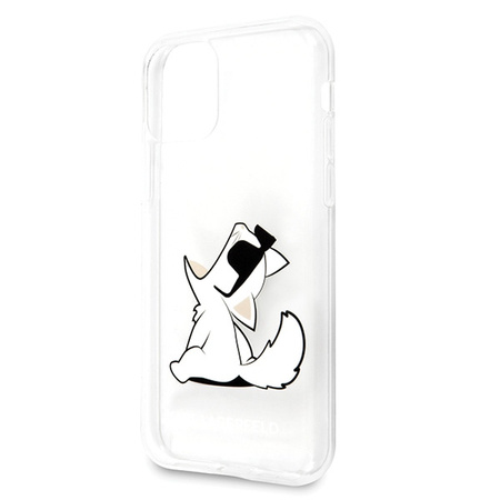 KARL LAGERFELD KLHCN61CFNRC ETUI DO IPHONE 11 6,1 Xr Z WZOREM CHOUPETTE FUN