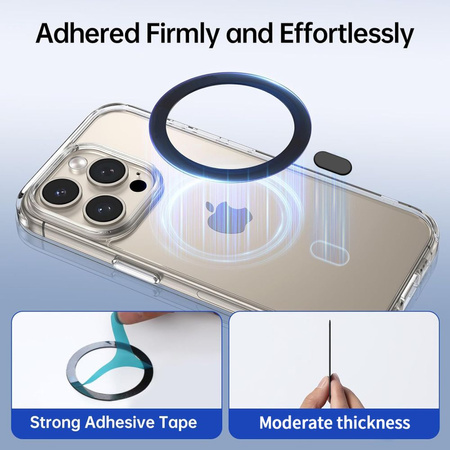 TECH-PROTECT MMP-100 MAGNETIC MAGSAFE RING 2-PACK BLACK & WHITE