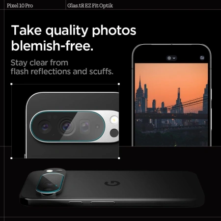 SPIGEN OSŁONA NA APARAT GLAS.TR 2-PACK DO GOOGLE PIXEL 10 PRO