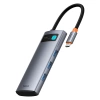 BASEUS HUB USB-C 7W1 DO LAPTOPA HDMI 4K 60HZ 3X USB 3.0 USB-C PD SD