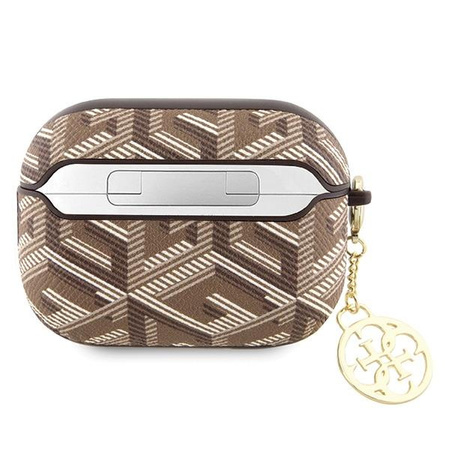 Etui Guess GUAP2PGCE4CW na AirPods Pro 2 cover - brązowe GCube Charm