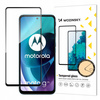 WOZINSKY SZKŁO HARTOWANE FULL GLUE DO MOTOROLA MOTO G71 5G Z RAMKĄ NA EKRAN