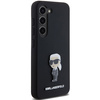 KARL LAGERFELD ETUI SILIKONOWE DO SAMSUNG GALAXY S24 S921 Z METALOWYM PINEM
