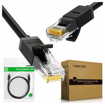 UGREEN KABEL SIECIOWY PATCHCORD RJ45 ETHERNET CAT 6 DO INTERNETU 3M