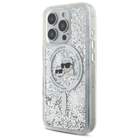 KARL LAGERFELD CASE DO IPHONE 16 PRO MAX 6.9 DO MAGSAFE Z LIQUID GLITTER