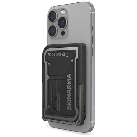 Powerbank Skinarma Nexus Mecha Magnetic Kick-Stand 5000mAh 20W PD USB-C MagSafe czarny