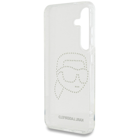 KARL LAGERFELD CASE RHINESTONES KARL HEAD LOGO DO SAMSUNG GALAXY S25 DESIGN